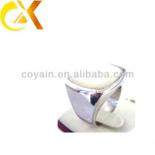 2013 Hot Selling Fashionable Stainless Steel Agate Rings